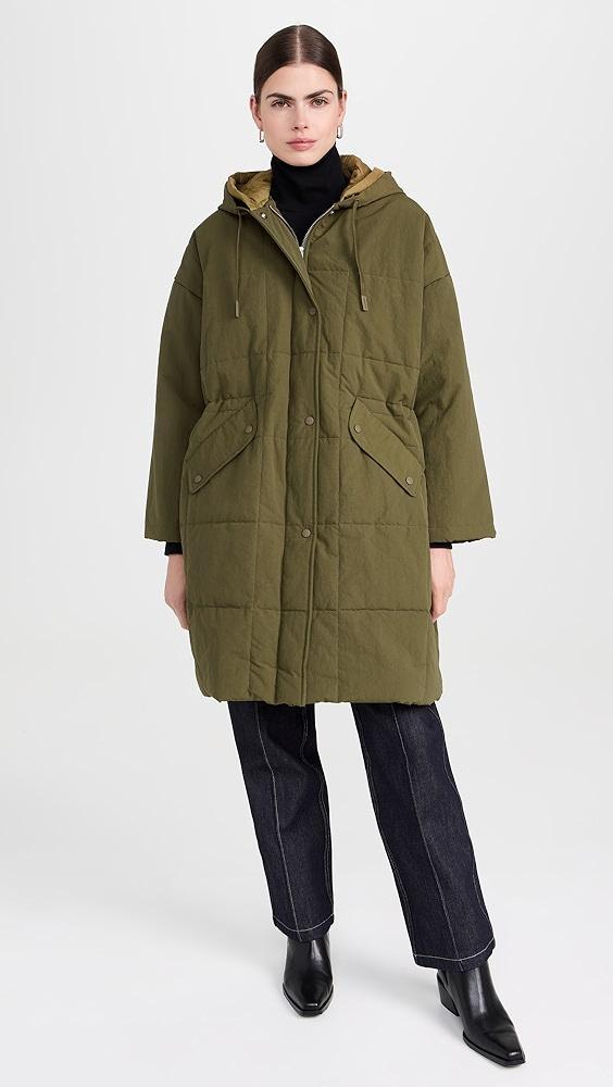 Closed Quilted Coat | Shopbop product image