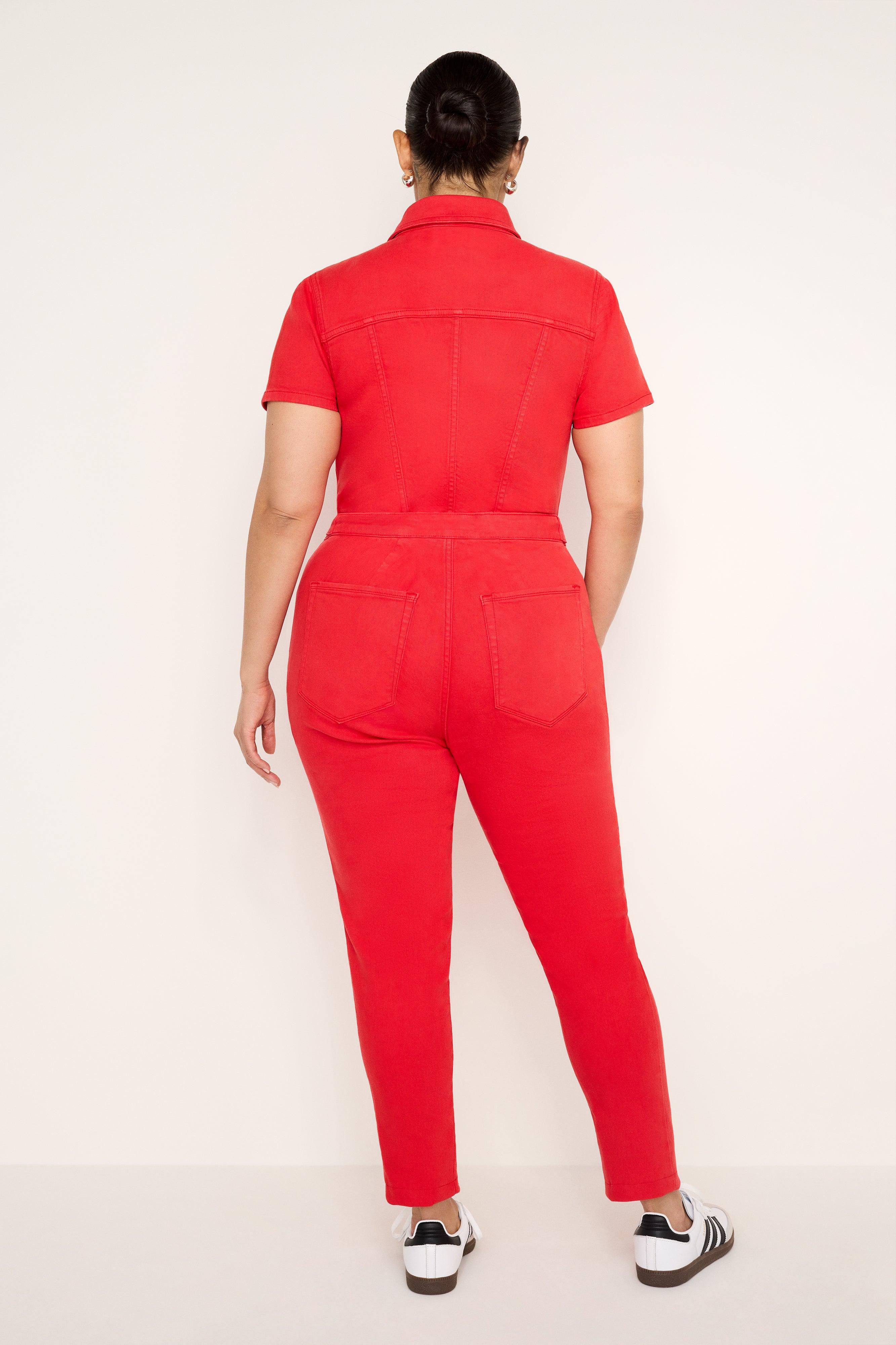 FIT FOR SUCCESS LIGHT COMPRESSION JUMPSUIT | GRENADINE003 Product Image