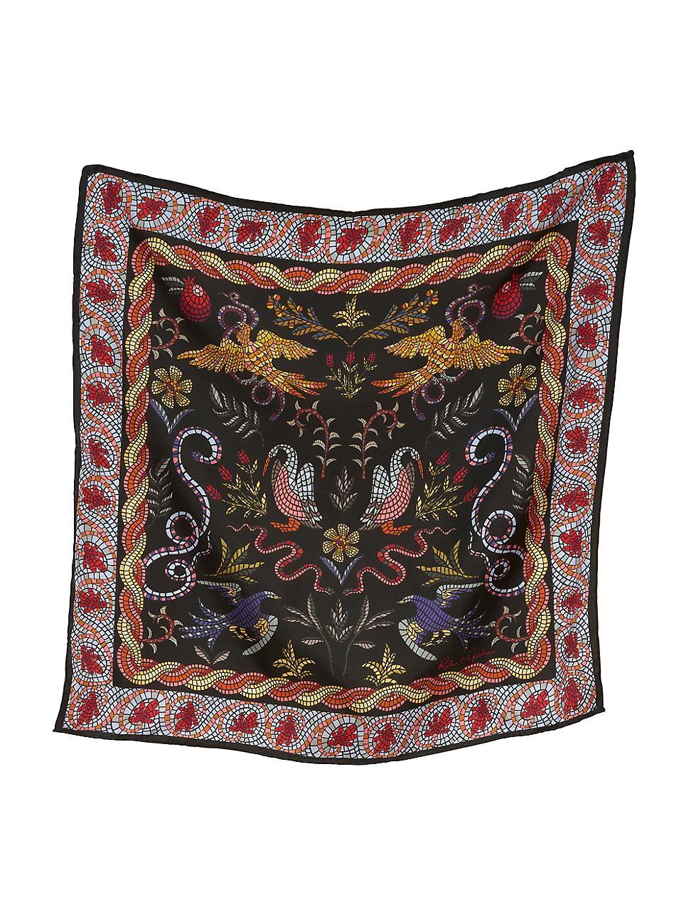 Womens Fantastique Silk Twill Scarf Product Image