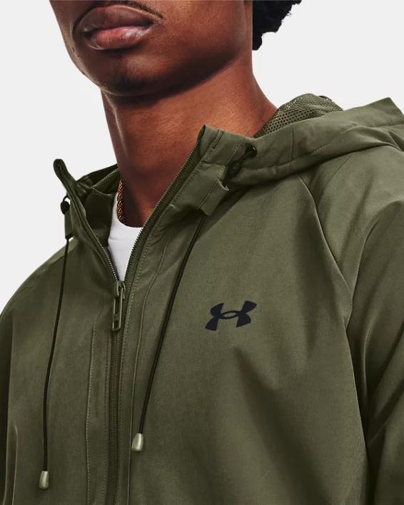 Men's UA Stretch Woven Windbreaker Product Image