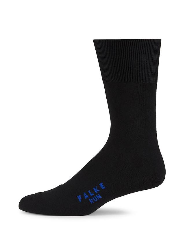 Falke Run 3-Pack Mid-Calf Socks Crew Cut Socks Shoes Product Image