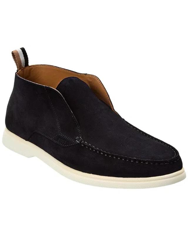 Sienne Suede Sneaker In Blue Product Image