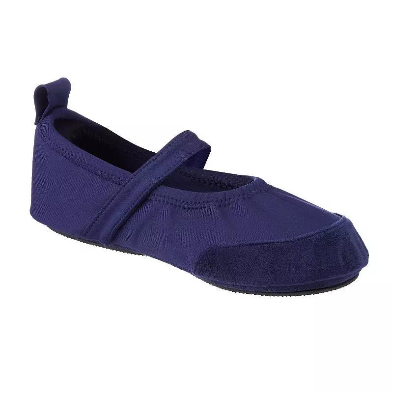 isotoner Sloane Womens Memory Foam Mary Jane Slippers Product Image