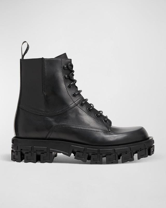 Versace Greca Portico Lace-Up Boot Product Image