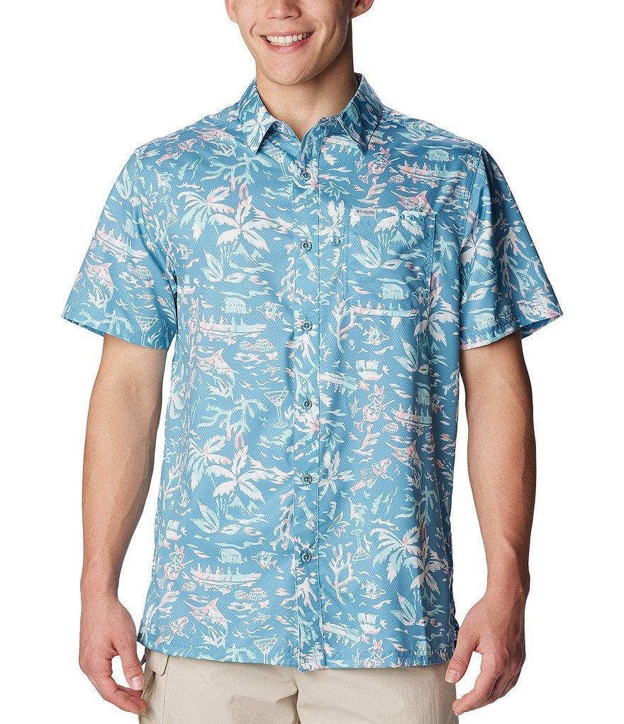 Columbia Super Slack Tide™ Short Sleeve Woven Camp Shirt Product Image