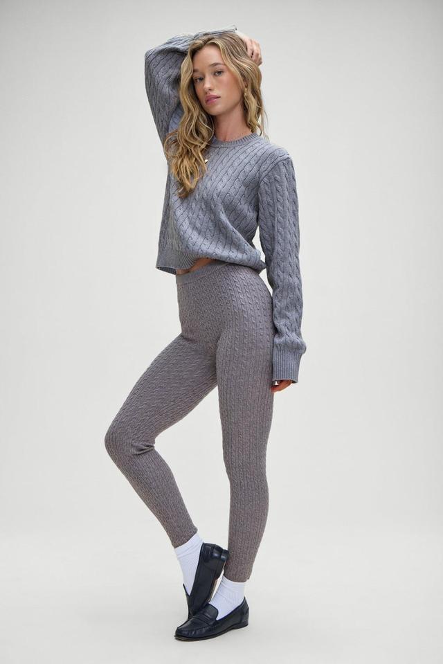 Bodin High Waisted Leggings - Rain Cloud Product Image