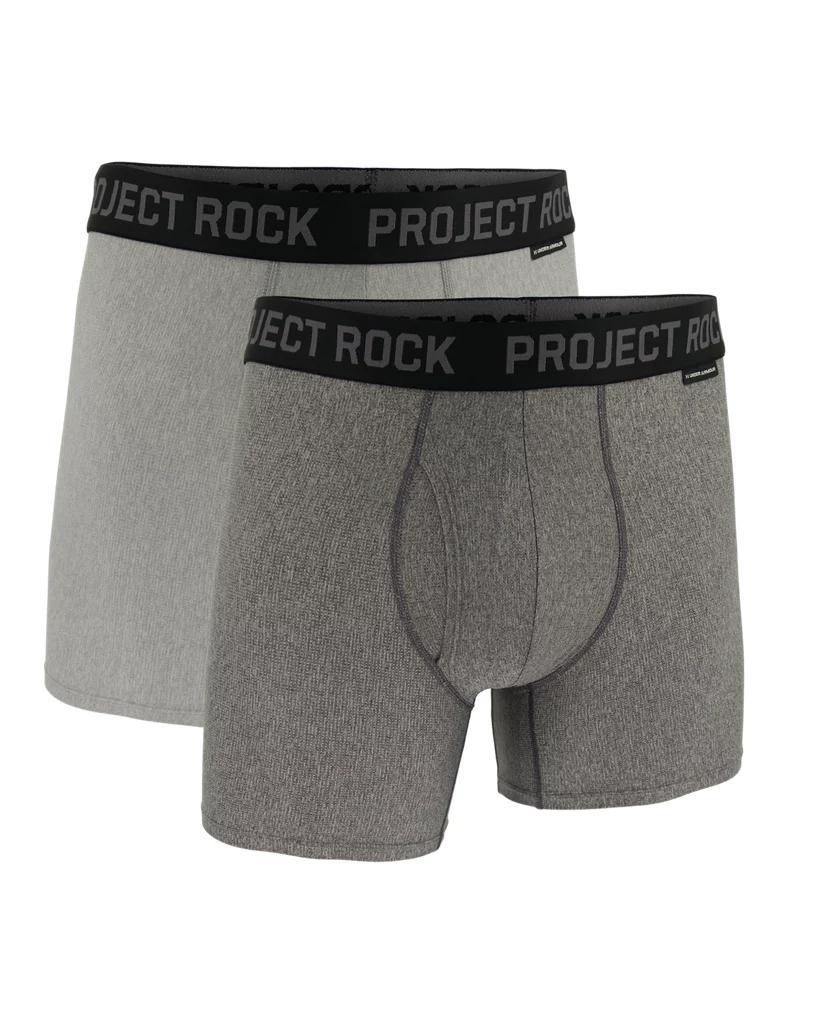 Men's Project Rock Performance Tech™ Mesh 5" 2-Pack Boxerjock® Product Image