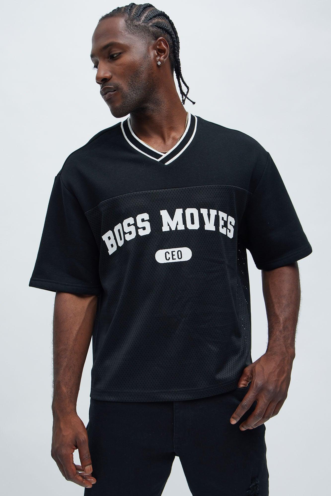 Tyson Boss Moves Panel Shirt - Black Product Image