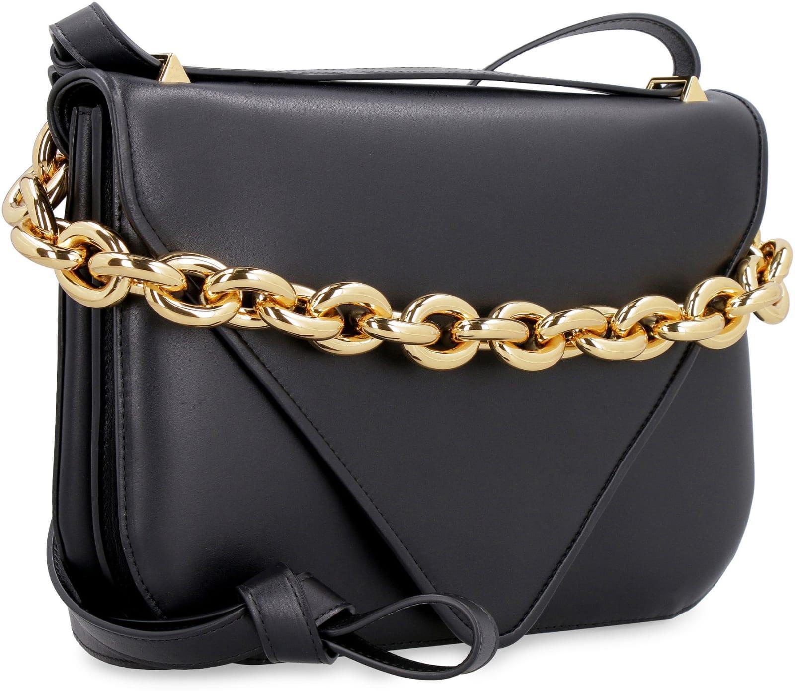 Mount Leather Envelope Bag In Black Product Image