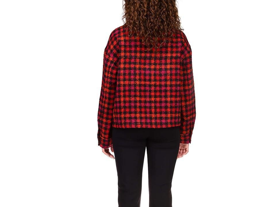 Sanctuary The Shacket (Roller Plaid) Women's Clothing Product Image