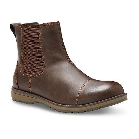 Eastland Mens Drew Chelsea Boots -BROWN Product Image