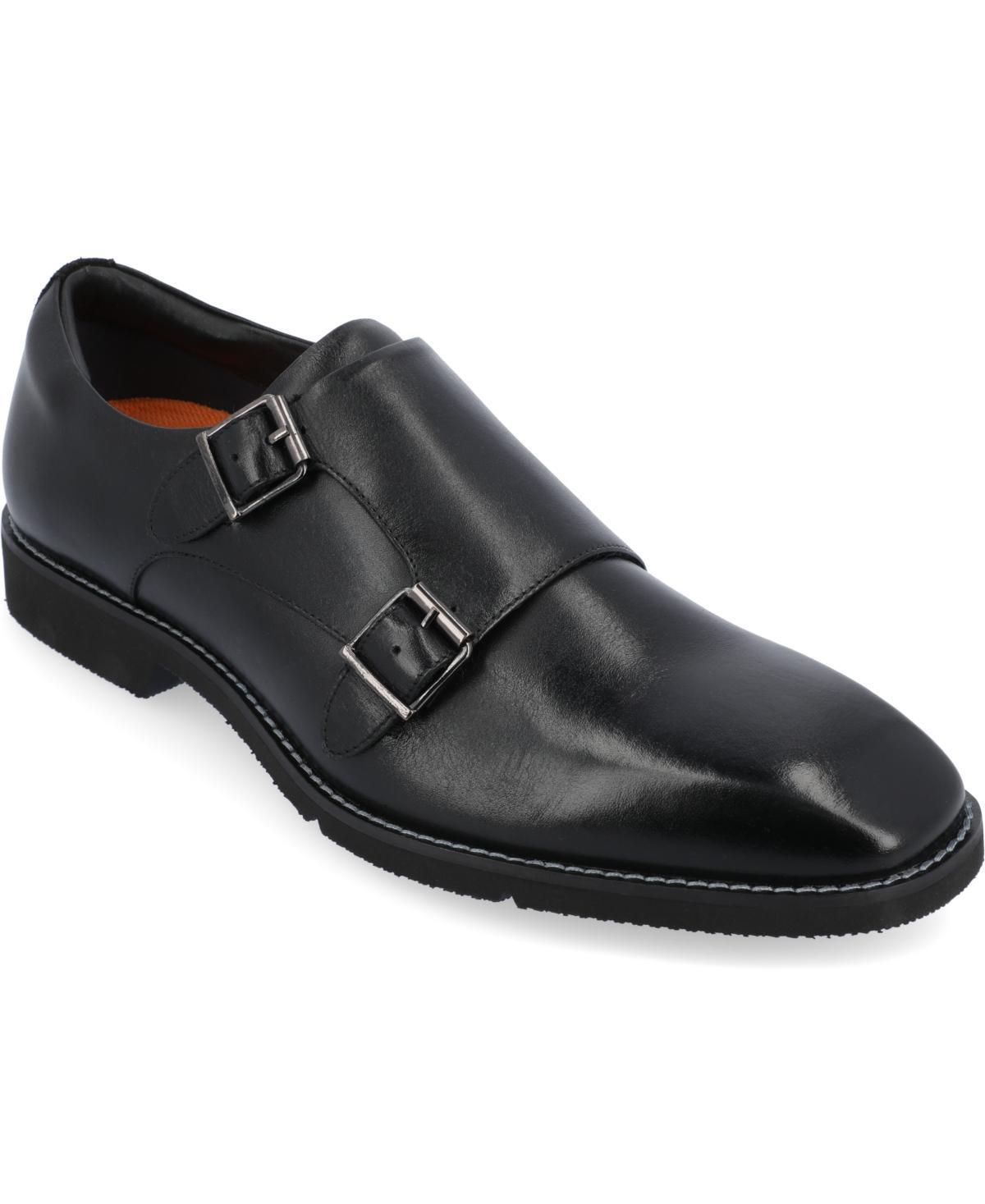 Thomas & Vine Mens Artemis Chisel Toe Double Monk Strap Dress Shoes Product Image