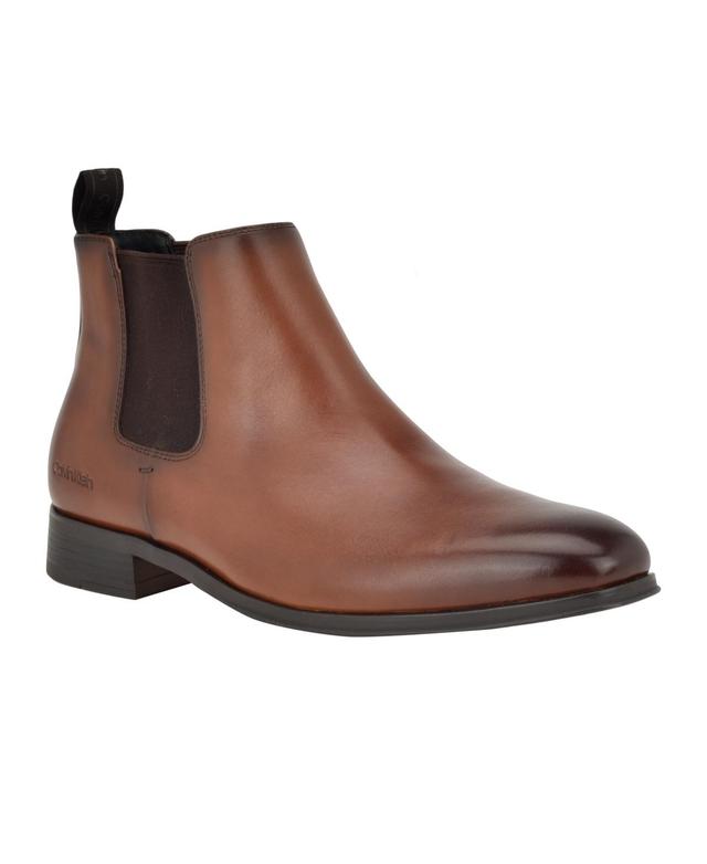 Calvin Klein Donto Leather) Men's Boots Product Image