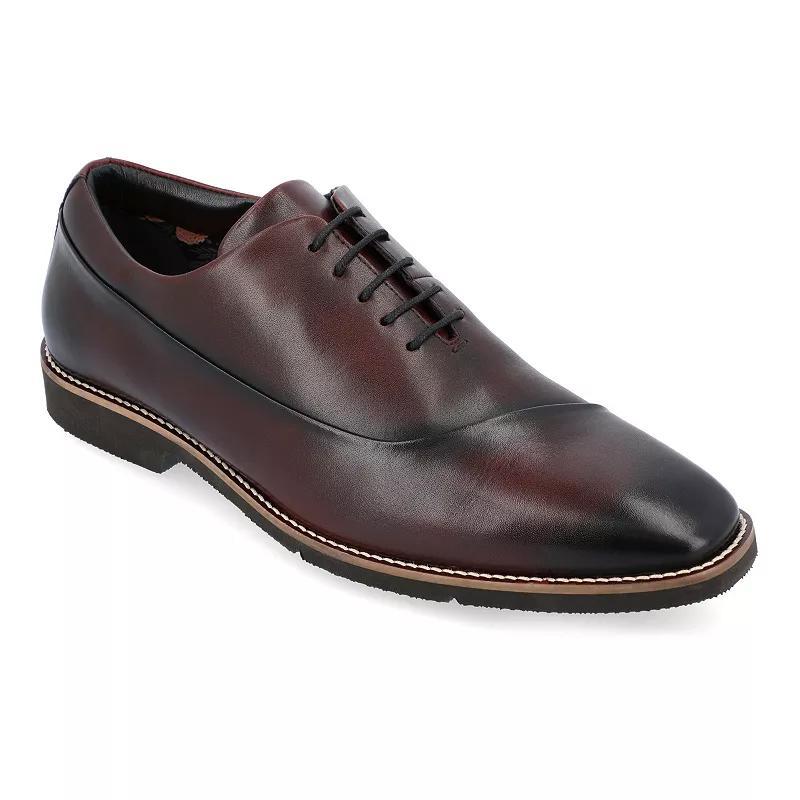 Thomas & Vine Odin Plain Toe Mens Leather Oxfords Red Product Image