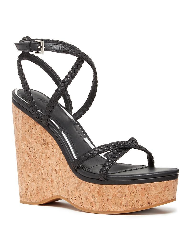 PAIGE Hazel Ankle Strap Platform Wedge Sandal Product Image