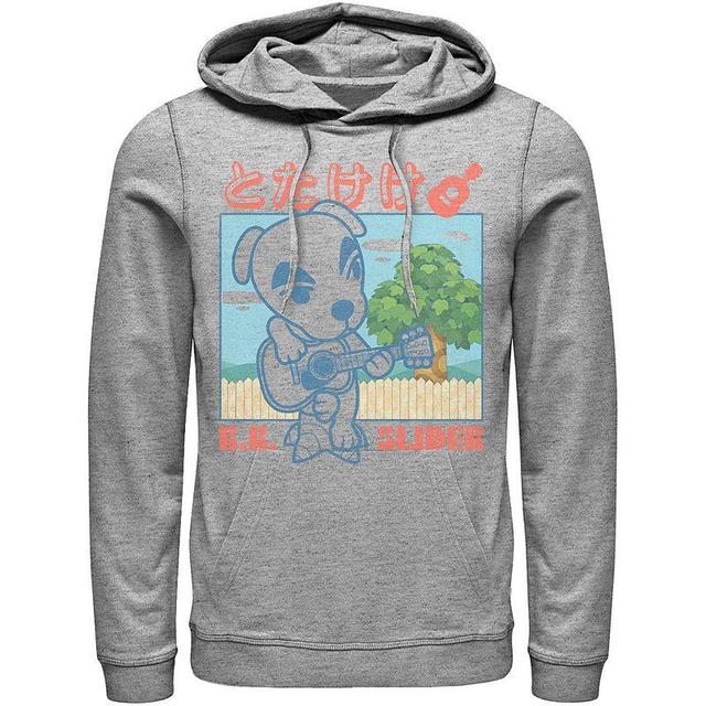 Mens Nintendo Animal Crossing Totakeke Gaming Hoodie Med Grey Product Image