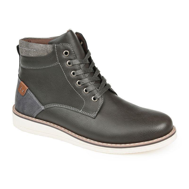 Vance Co. Evans Mens Ankle Boots Grey Product Image