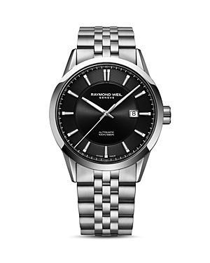 Raymond Weil Mens Swiss Automatic Freelancer Stainless Steel Bracelet Watch 42mm Product Image