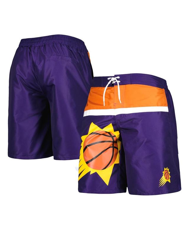 Mens G-III Sports by Carl Banks Purple Phoenix Suns Sea Wind Swim Trunks Product Image