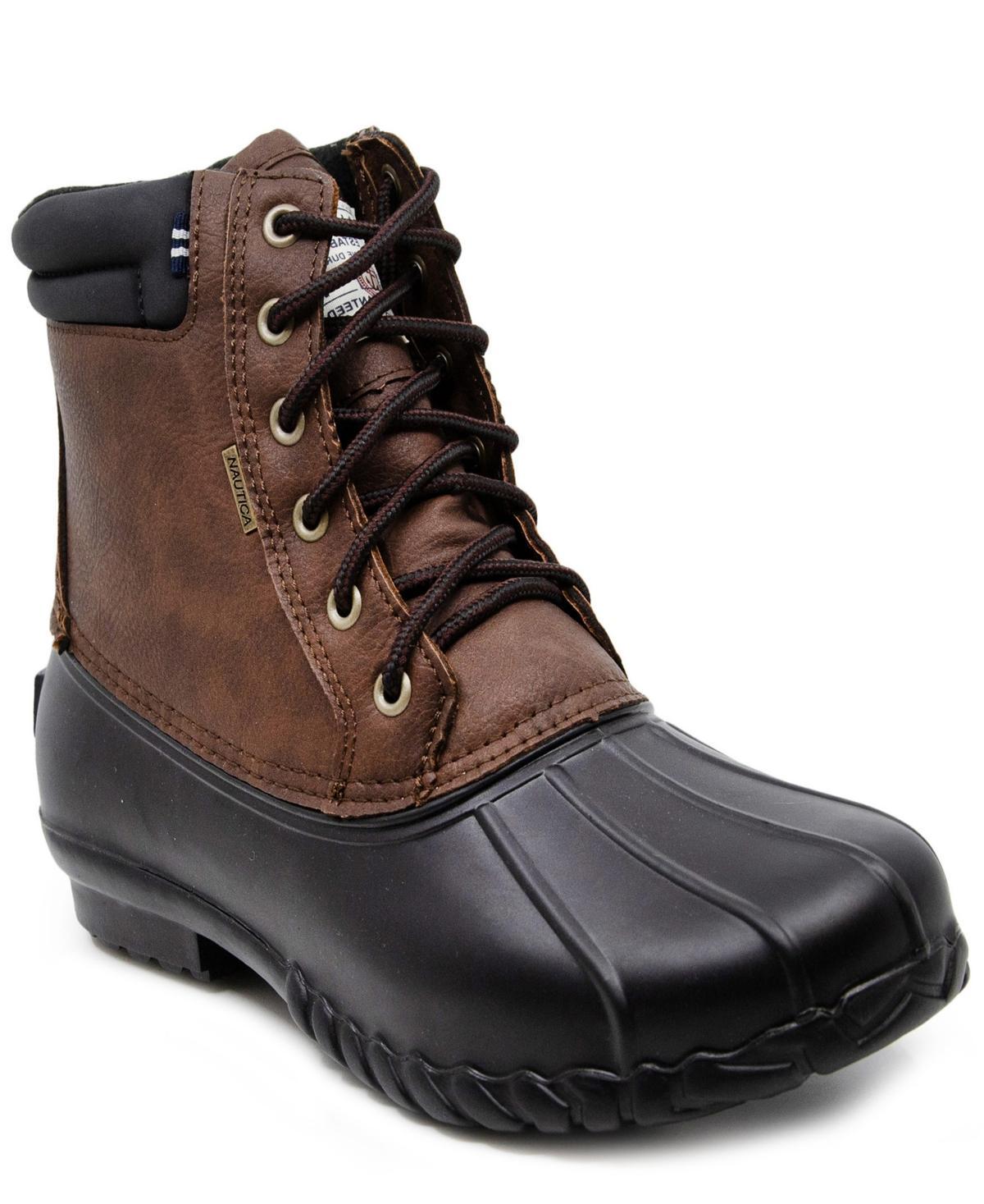 Nautica Mens Channing Cold Weather Boots - Charcoal Product Image