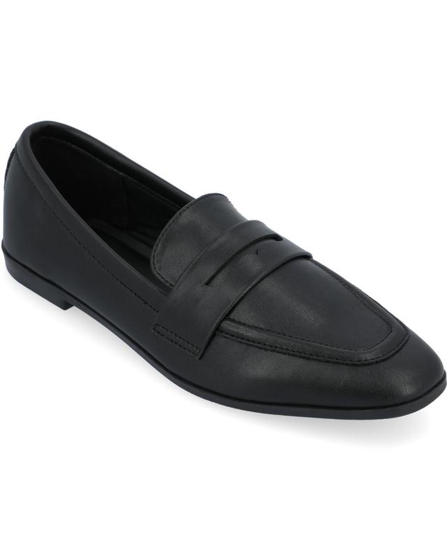 Journee Collection Tru Comfort Foam Myeesha Womens Loafers Black Product Image