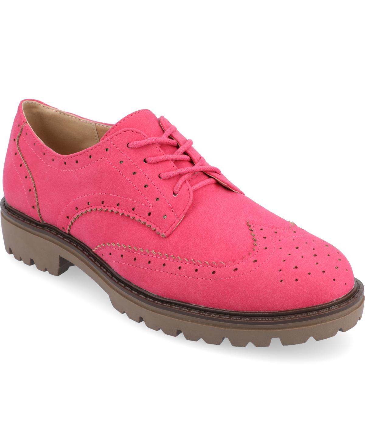 Journee Collection Claudiya Tru Comfort Foam Womens Oxford Shoes Product Image