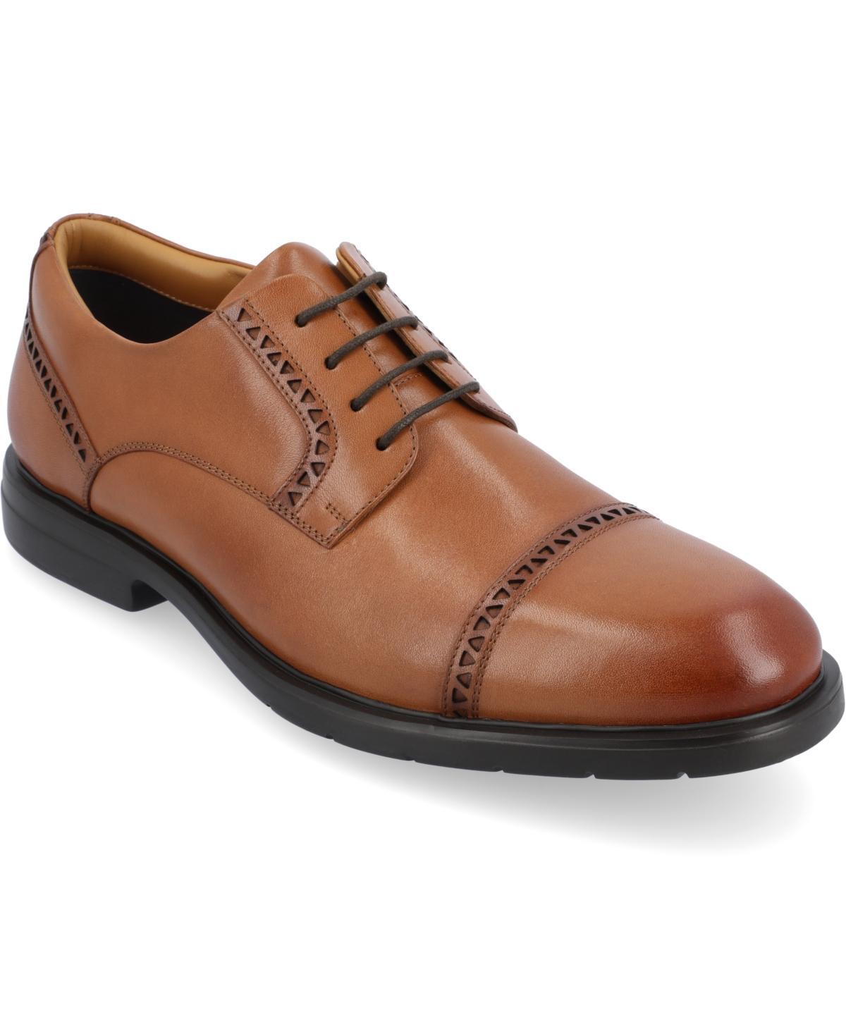 Thomas & Vine Mens Kendrick Wide Width Cap Toe Derby Dress Shoes Product Image