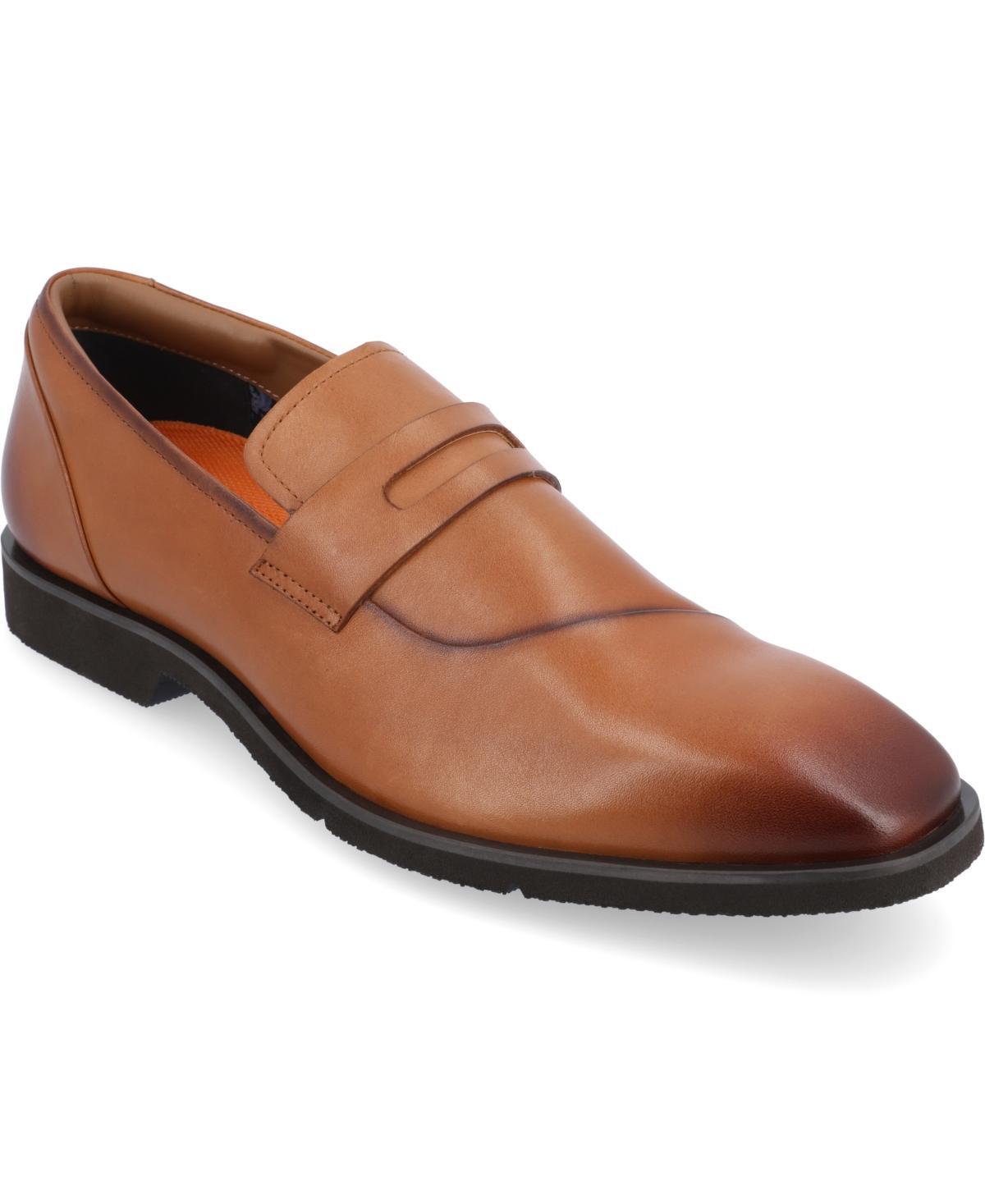 Thomas & Vine Mens Zenith Chisel Toe Penny Loafers Dress Shoes Product Image