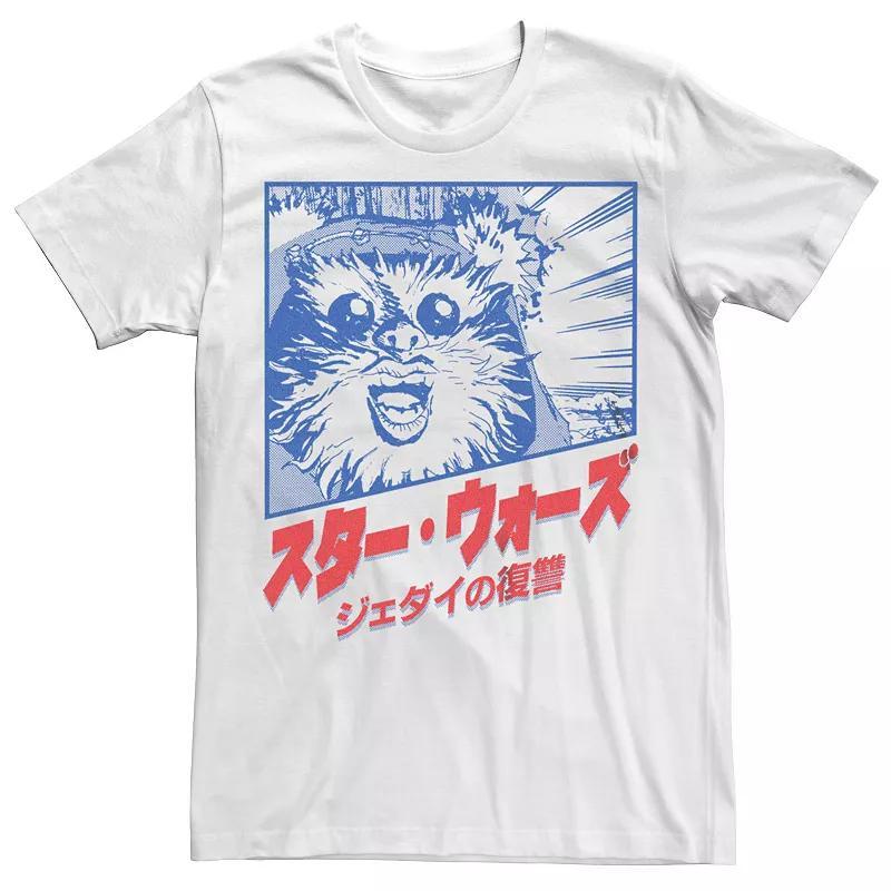 Mens Star Wars Manga Panel Ewok Tee Product Image