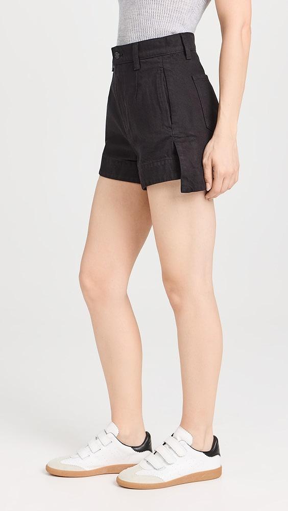 7 For All Mankind Tailored Slouch Shorts | Shopbop Product Image