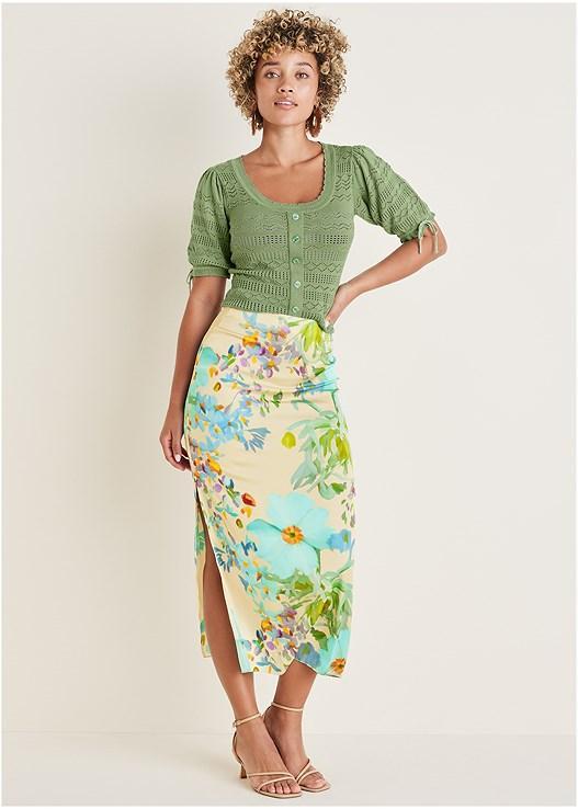 Midi Slip Skirt Product Image