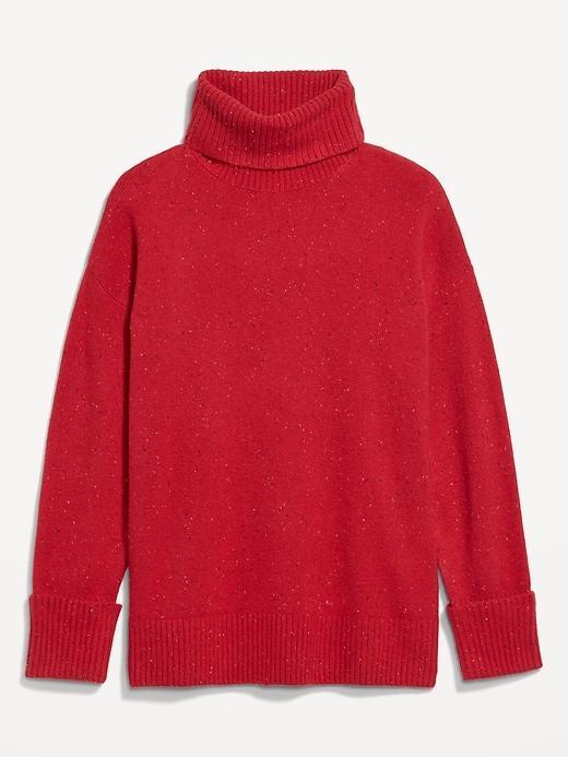 SoSoft Turtleneck Tunic Sweater Product Image