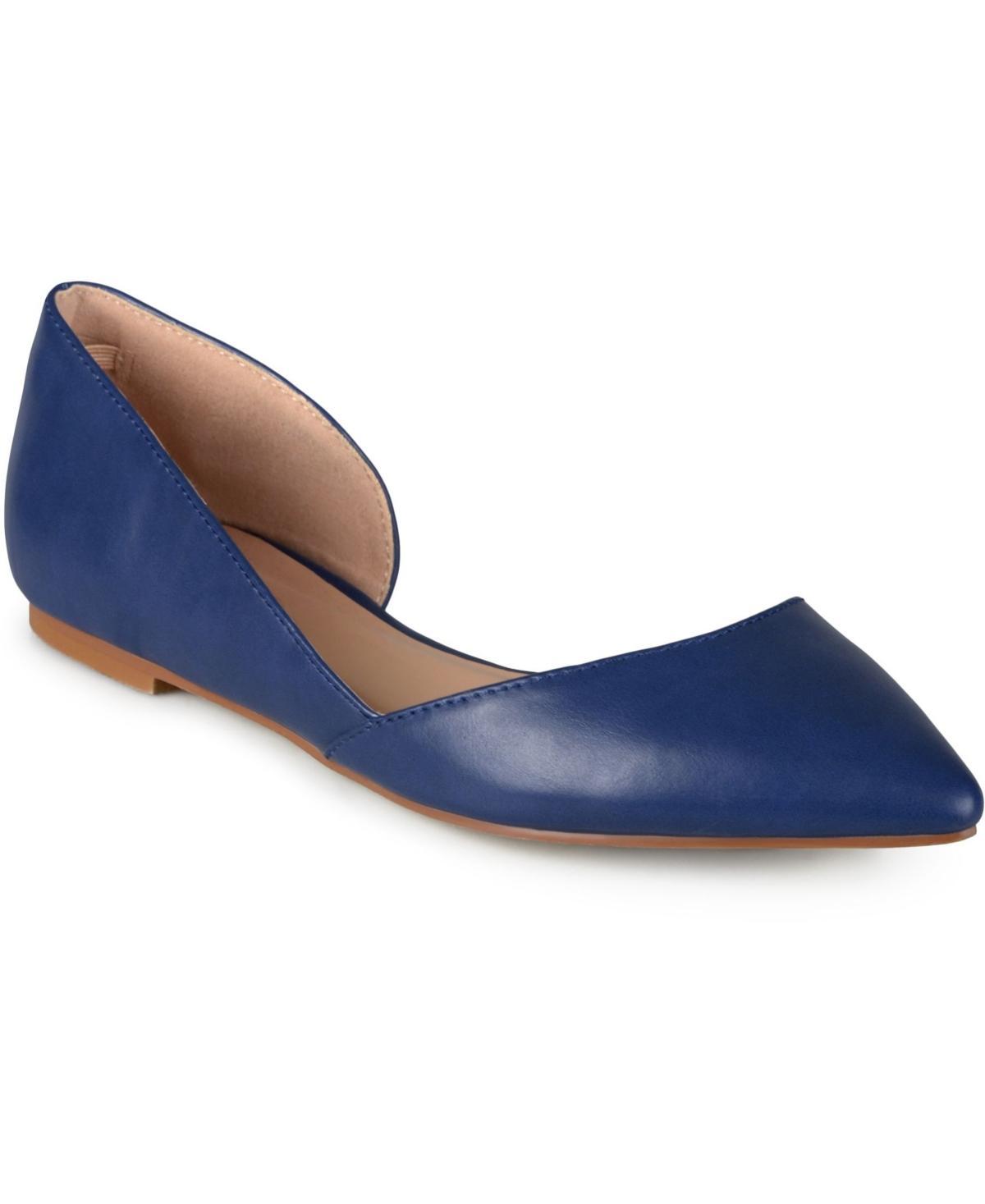 Journee Collection Womens Cortni Pointed Toe dOrsay Flats Product Image