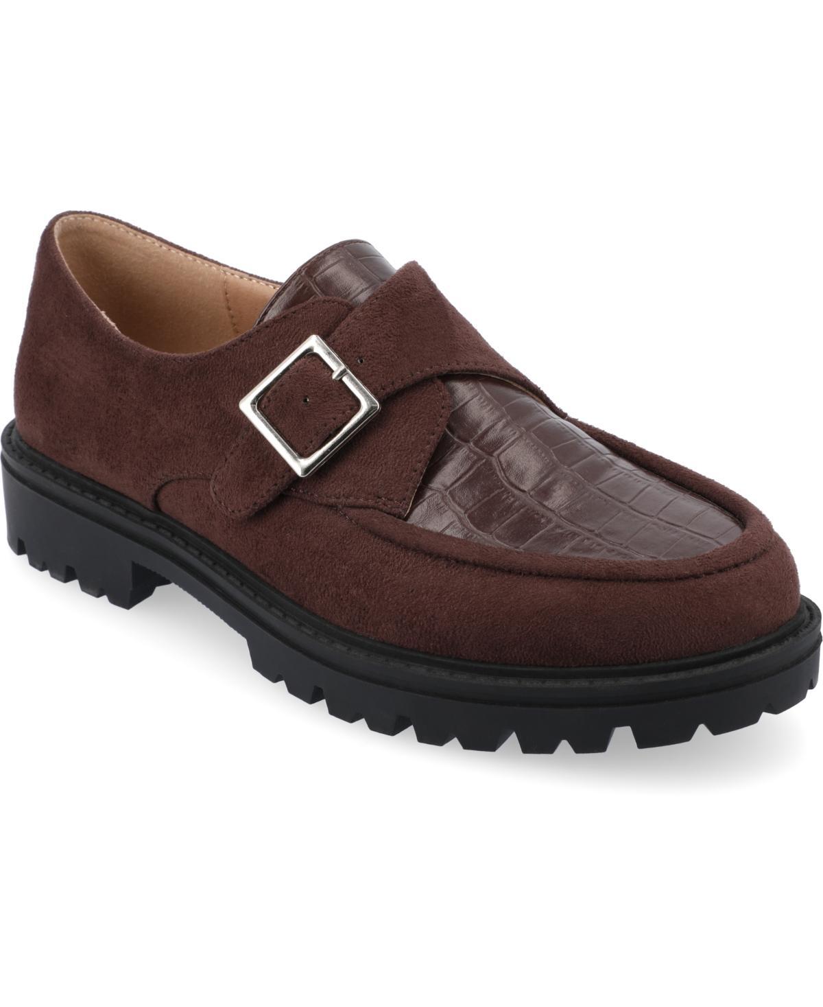 Journee Collection Womens Azula Round Toe Loafers Product Image