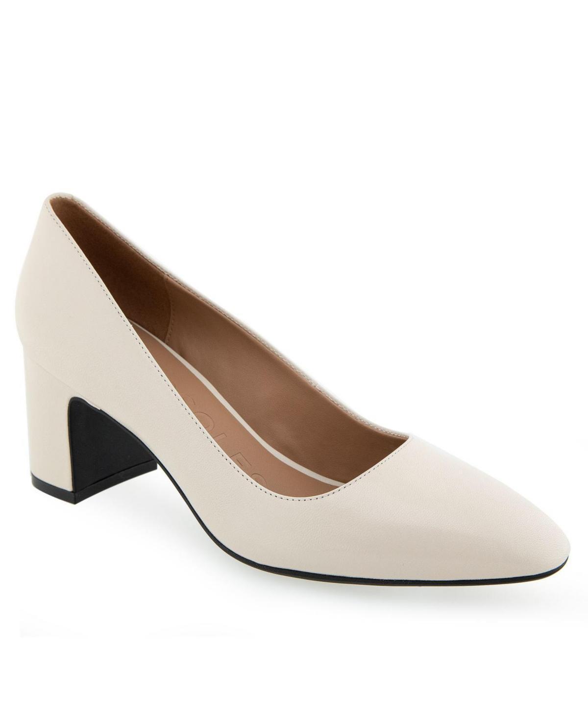 Aerosoles Minetta Womens Leather Dress Pumps Product Image