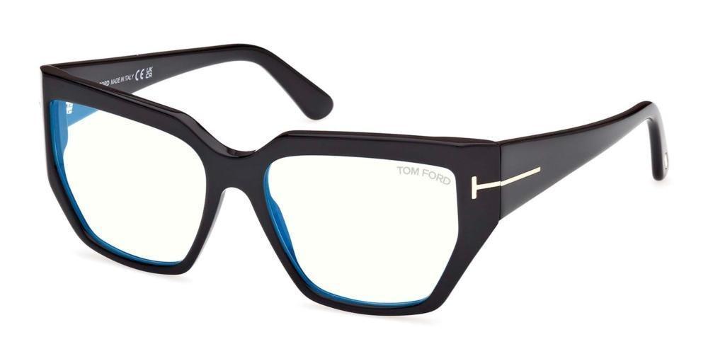 TOM FORD Square Frame Glasses In 001 Product Image