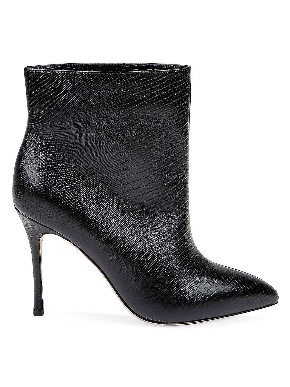 Womens Mariette Embossed Leather Booties Product Image