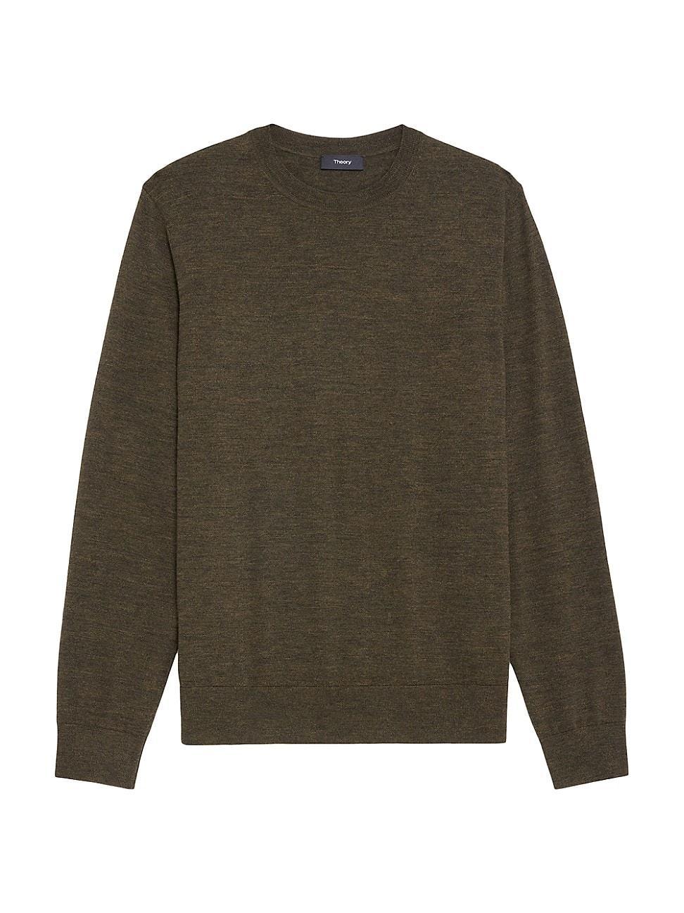 Mens Wool Crewneck Sweater Product Image