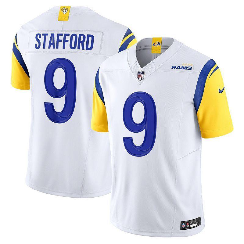 Nike Mens Matthew Stafford Los Angeles Rams Vapor F.u.s.e. Limited Jersey - White Product Image