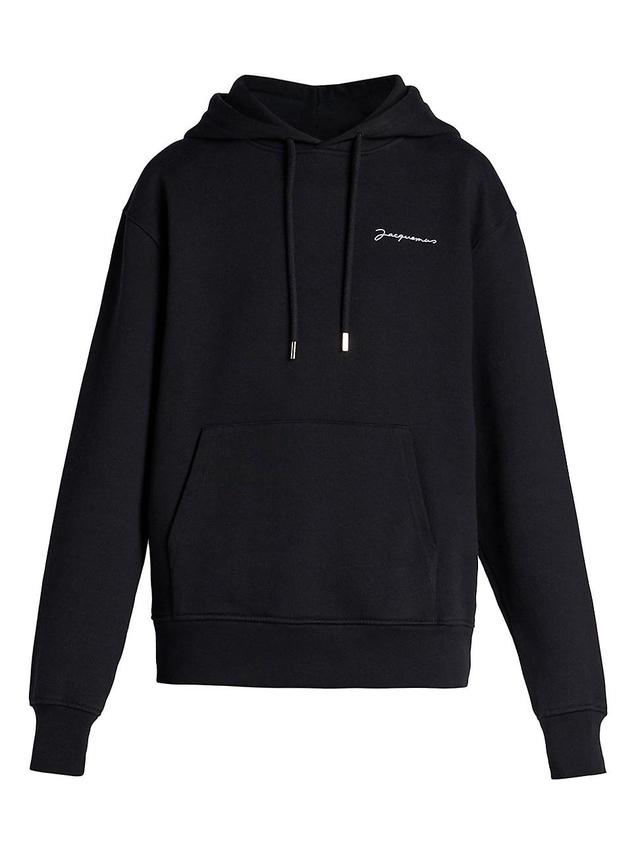 Womens Embroidered Logo Hoodie Product Image