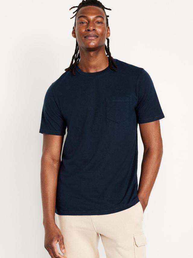 Crew-Neck Pocket T-Shirt Product Image