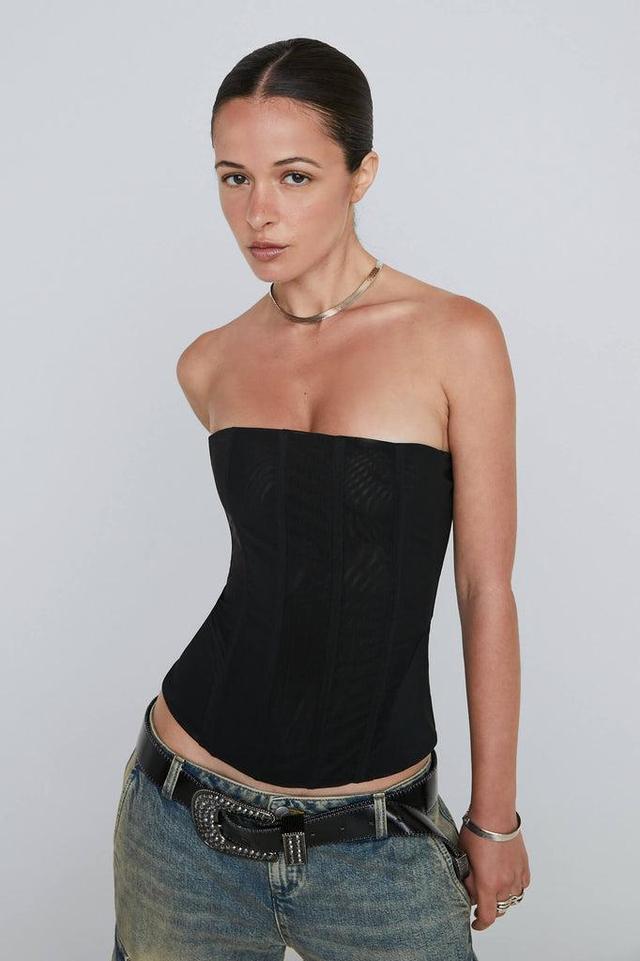 LIBRA CORSET - BLACK — BLACK / XS Product Image