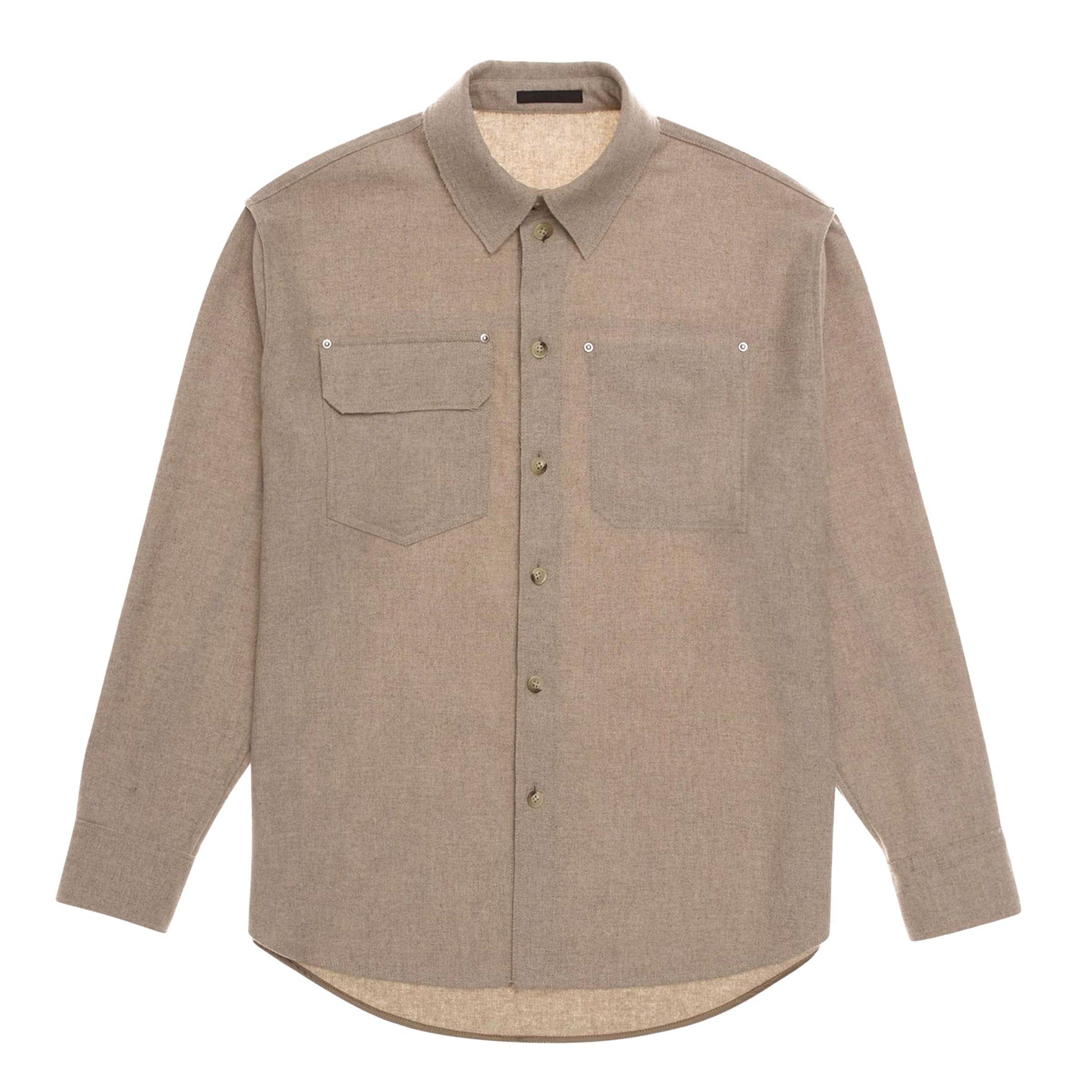 WOOL-BLEND SHIRT Male Product Image