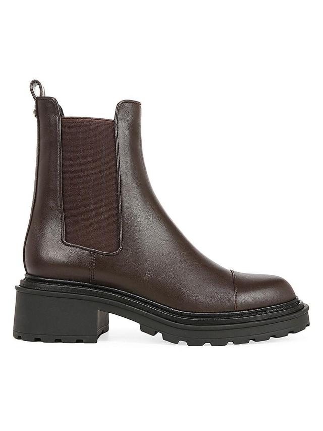 Womens Delilah Leather Boots Product Image