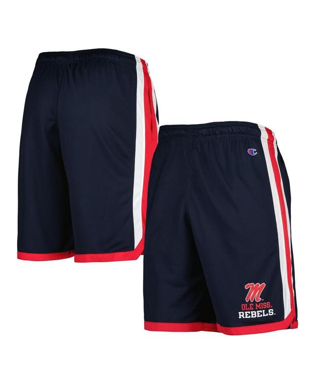 Mens Champion Ole Miss Rebels Basketball Shorts Blue Product Image