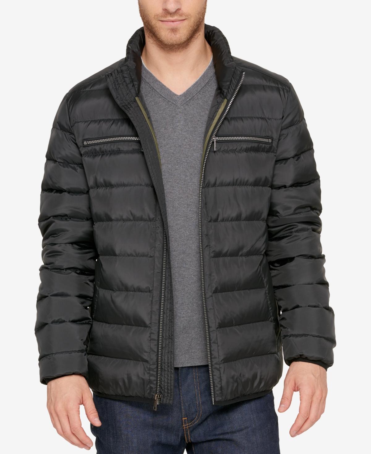 Cole Haan Mens Quilted Zip-Front Jacket Product Image