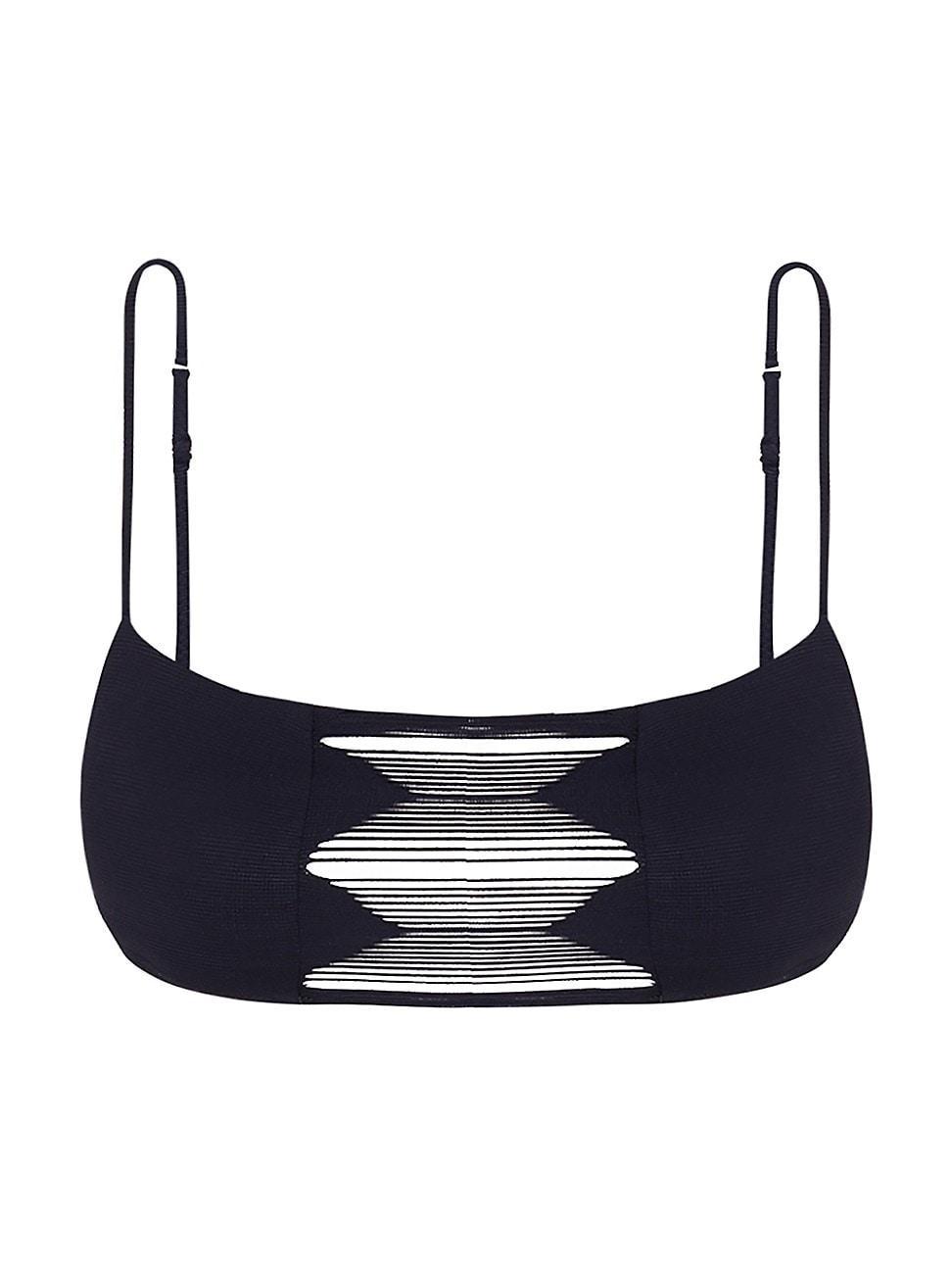 Womens Zoe Eleonor Bikini Top Product Image