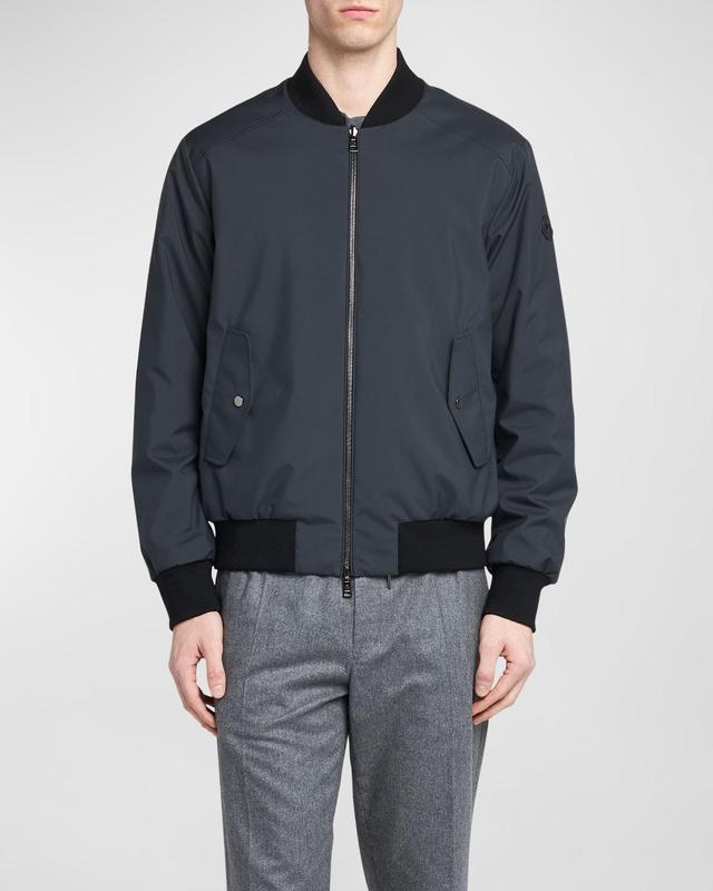 Mens Diounes Reversible Nylon Bomber Jacket Product Image