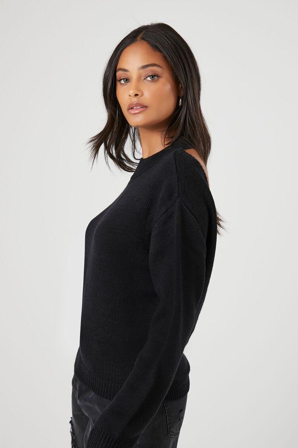 Surplice Back Cutout Sweater | Forever 21 Product Image