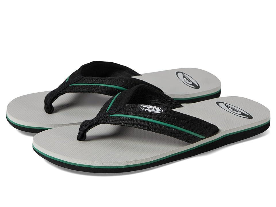 Quiksilver Molokai Layback Saturn (Grey 1) Men's Sandals Product Image